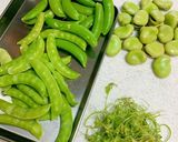 青い豆のサラダ作り方2写真