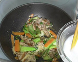 チンゲン菜と豚肉のとろみ炒め作り方7写真