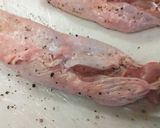 鶏モモ肉で丸鶏風♪簡単ローストチキン！作り方2写真