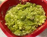 よもぎ餅？！いえ、豆腐と青汁のお餅です作り方3写真