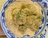 よもぎ餅？！いえ、豆腐と青汁のお餅です作り方4写真