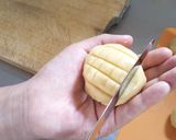 ちぎりぱんのメロンパン　２０ｃｍ角作り方14写真