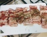 豚バラ肉の味噌タレ焼　マヨネーズプラス作り方2写真