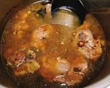 牛テールとじゃが芋のスープ作り方4写真