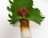 ちくわ梅しそ♪おつまみに♪作り方2写真
