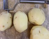 新じゃがとブルーチーズのポテサラ作り方1写真