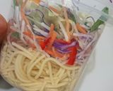 簡単ヘルシー!サラダパスタ作り方4写真