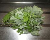 蓬ペースト＆ぶり缶パスタ作り方1写真