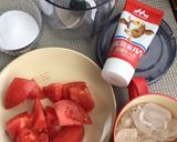 美味しいトマトのスムージー♡作り方1写真