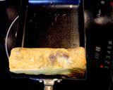 豚バラ厚焼き卵ネギオイスターソースがけ作り方4写真