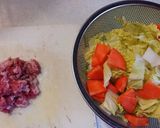 白菜のクリーム煮風スープ作り方1写真