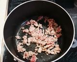 白菜のクリーム煮風スープ作り方2写真