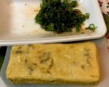 豚バラ厚焼き卵ネギオイスターソースがけ作り方5写真