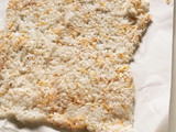 レンジでパリパリ♡残りご飯でえび煎餅