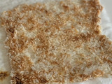 レンジでパリパリ♡残りご飯でえび煎餅