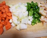揚げない酢豚【電子レンジ調理】作り方1写真