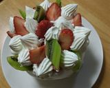 母の日にレアチーズのフレジェ風作り方14写真