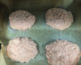 スライス肉からミンチを作るハンバーグ作り方6写真