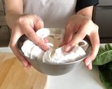【ヘルシー】豆腐とほうれん草のグラタン作り方1写真