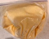 洗い物も無し、ジプロックで蒸しパンケーキ作り方2写真