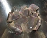 豚レバーの甘辛揚げ作り方1写真