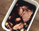クリスマス喜び！鶏の赤ワイン煮フランス風作り方2写真