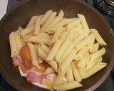 牛乳とチーズと卵で作るカルボナーラ作り方7写真