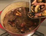 クリスマス喜び！鶏の赤ワイン煮フランス風作り方9写真