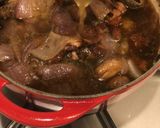 クリスマス喜び！鶏の赤ワイン煮フランス風作り方15写真