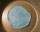 青いミルクレープ★米粉ココナッツ作り方5写真