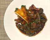 クリスマス喜び！鶏の赤ワイン煮フランス風作り方22写真