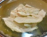 No2521ささみ棒々鶏と手作りゴマだれ作り方3写真