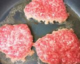 挽き肉ステーキ ステーキソース付き作り方6写真