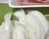 旨いっ♡新玉ねぎと生姜ソース&牛肉炒め作り方1写真