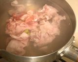 こくうまあったか〜い！豚ねぎそうめん作り方3写真