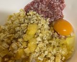 油揚げ入り！豚つくねの照り焼きダレ作り方1写真