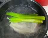 蒸し鶏と白菜の冷菜！玉ねぎ生姜だれ！作り方1写真