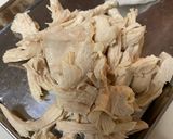 蒸し鶏と白菜の冷菜！玉ねぎ生姜だれ！作り方2写真