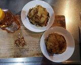 【小麦粉不使用】バナナのパンケーキ作り方7写真
