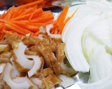少ない油で！ちくわと野菜のかき揚げ作り方1写真