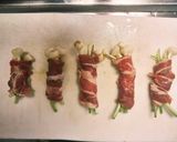 アレンジ のびるの肉巻き♪作り方2写真