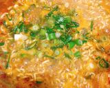 ニンニク キムチ鍋！辛ラーメンでシメ！作り方7写真