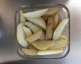 ときめく♡ホクホク海苔塩フライドポテト作り方2写真