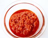 トマトソースで簡単【ベーコントマトパスタ作り方7写真