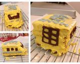 ドクターイエロー☆ケーキ作り方15写真