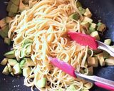 すごく簡単わさび醤油のアボカドスパゲティ作り方4写真