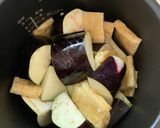 なすと薄揚げの煮物（パナ電気圧力鍋）作り方2写真