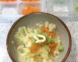 きゅうりとにんじんのポテトサラダ　9カ月作り方3写真