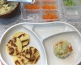きゅうりとにんじんのポテトサラダ　9カ月作り方4写真
