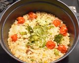 野菜と押し麦のリゾット作り方7写真